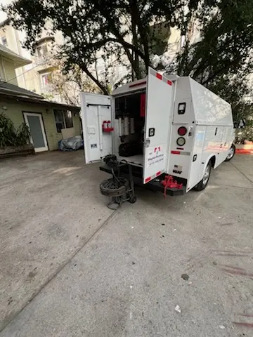 Magnet Plumbing service vehicle on-site for Faucet Repair in Marco Island
